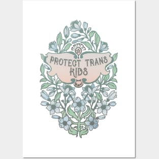 Protect Trans Kids Posters and Art